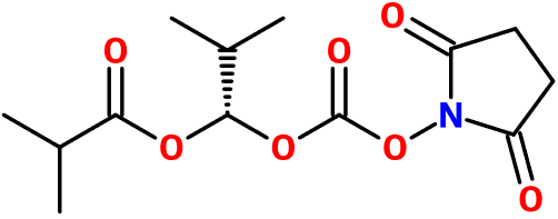 MC080001 {[(1S)-Isobutanoyloxyisobutoxy]carbonyloxy}succinimide - 点击图像关闭
